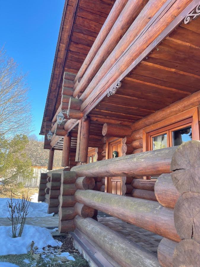 Trinity Log Cabin Wellness Resort Štrba Eksteriør billede